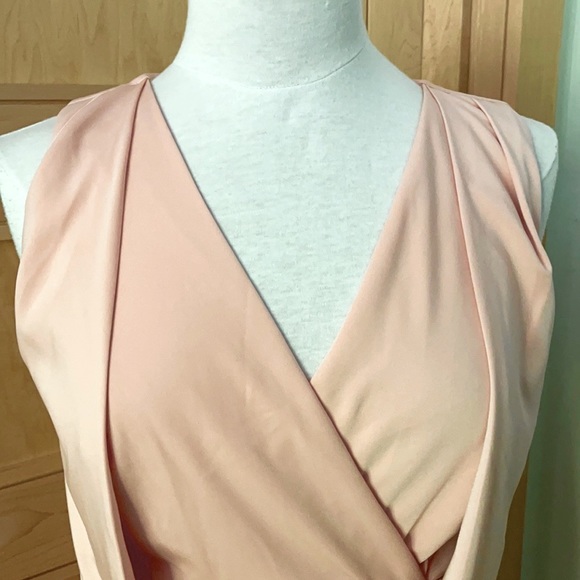 Little Mistress London Sleeveless Baby Pink Dress, Size 4 - Picture 7 of 16